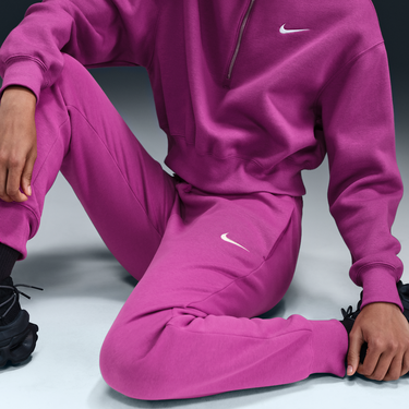 Súprava Nike Sportswear Phoenix Fleece Mid-Rise Joggers Ružová | FZ7626-518, 3