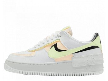Nike Air Force 1 Low Shadow Summit White Barely Volt Crimson Tint CL0919-107