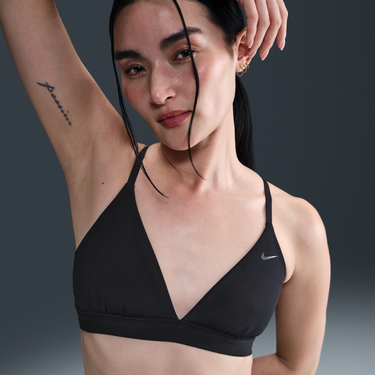 Podprsenka Nike Form Light-Support Triangle Unpadded Sports Bra Čierna | HQ7003-011, 0