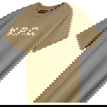 Tričko A.P.C. VPC Logo T-Shirt Béžová | COHMB-M26384-JMA, 1