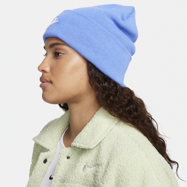 Kulicha Nike Tall Cuff Futura Beanie, POLAR/WHITE Modrá | FB6528-450, 2
