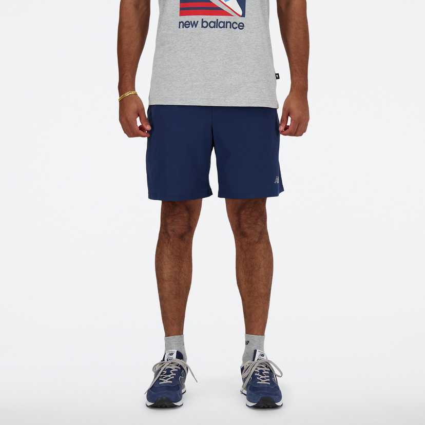 Šortky New Balance Men's Shorts Navy | NBMS41232NNY