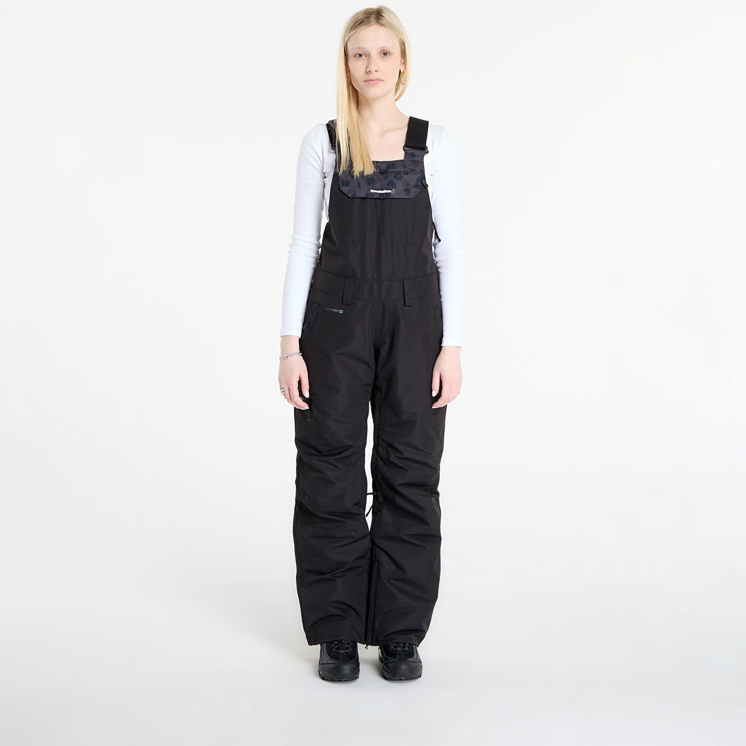 Overal Horsefeathers Tilda Floral Cheetah Bib Pants Čierna | OW234A, 0