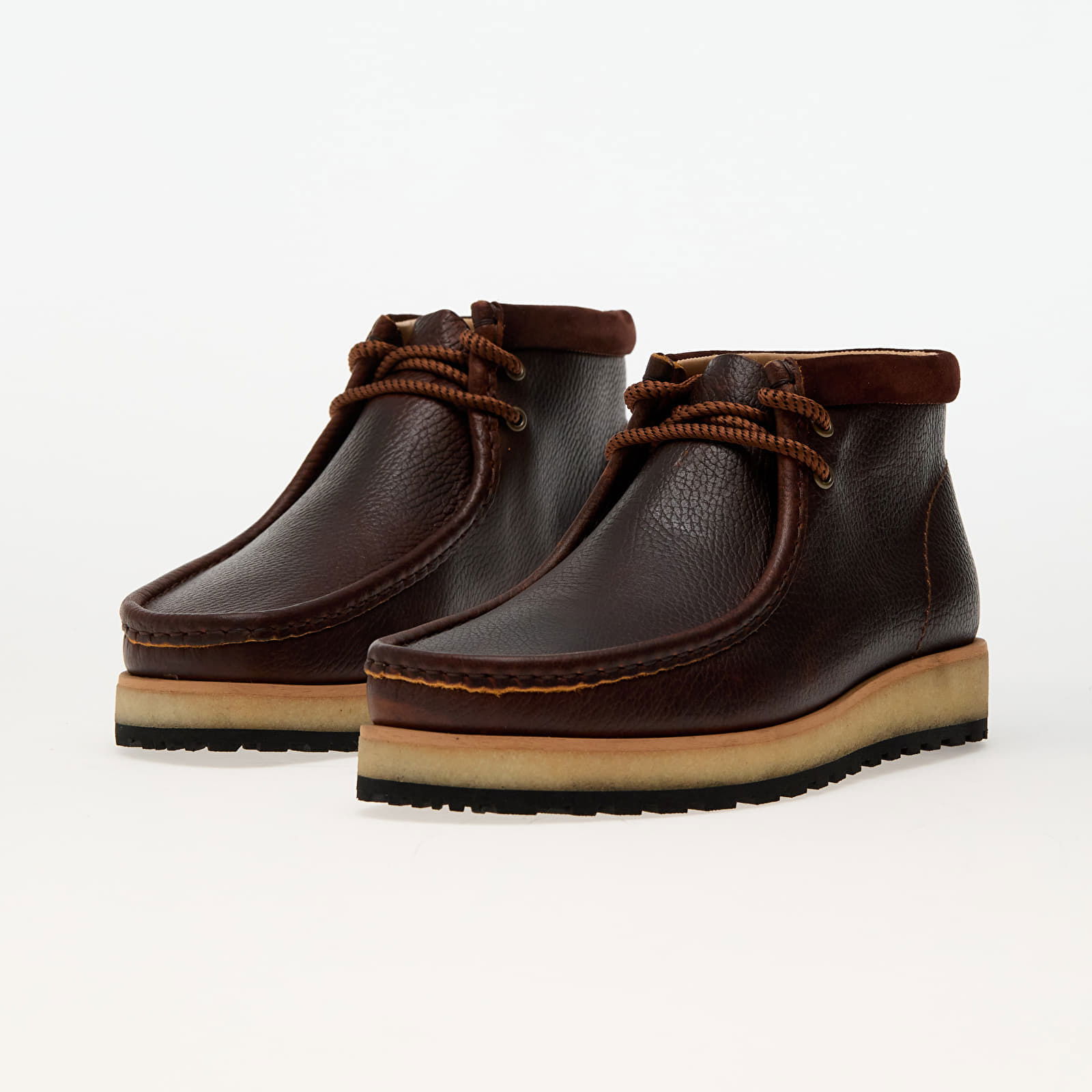 Originals Wallabee Scout Dark Tan Lea