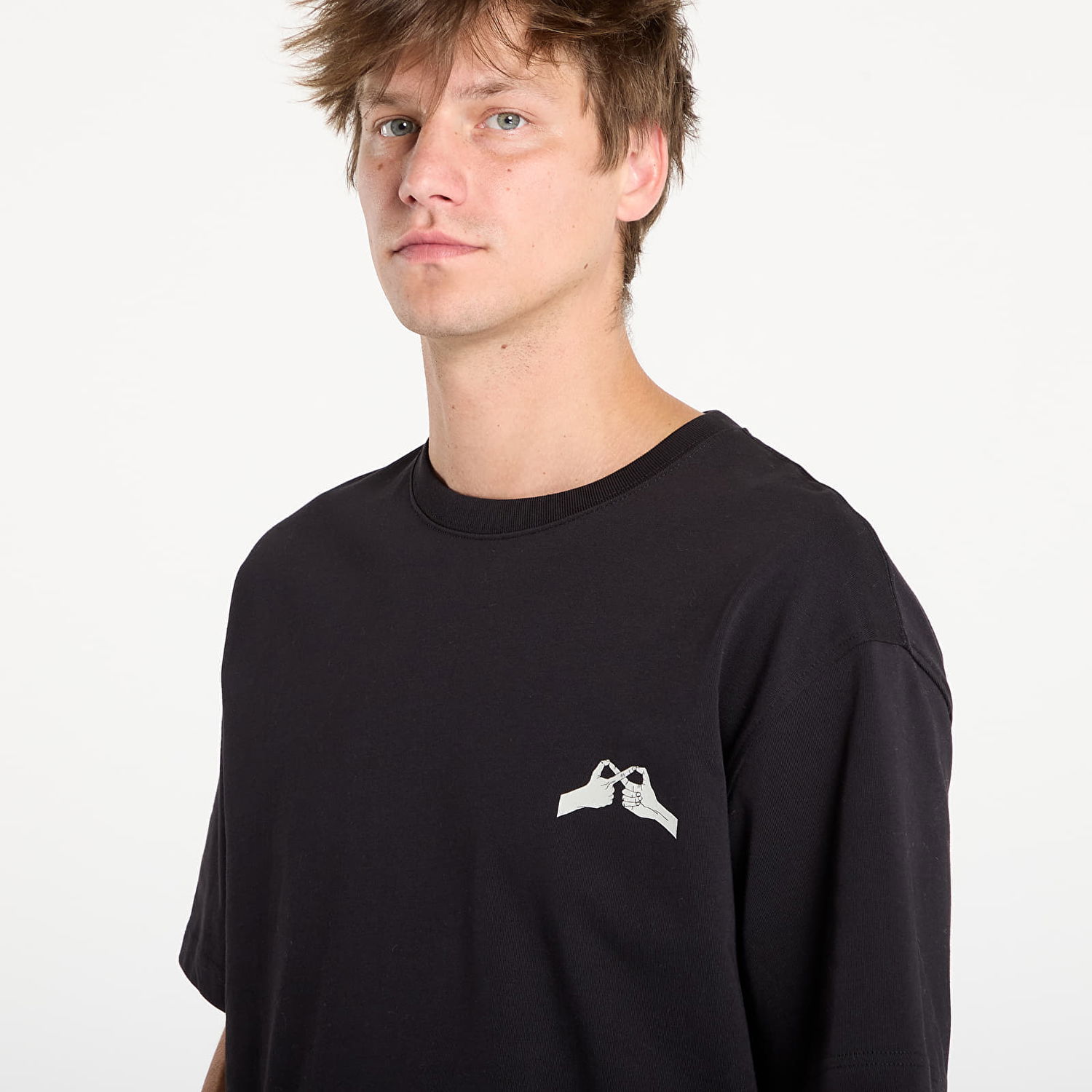Tričko Samsoe Samsoe Samsøe Samsøe Saflorian T-Shirt Čierna | U25300007_CLR002384, 1