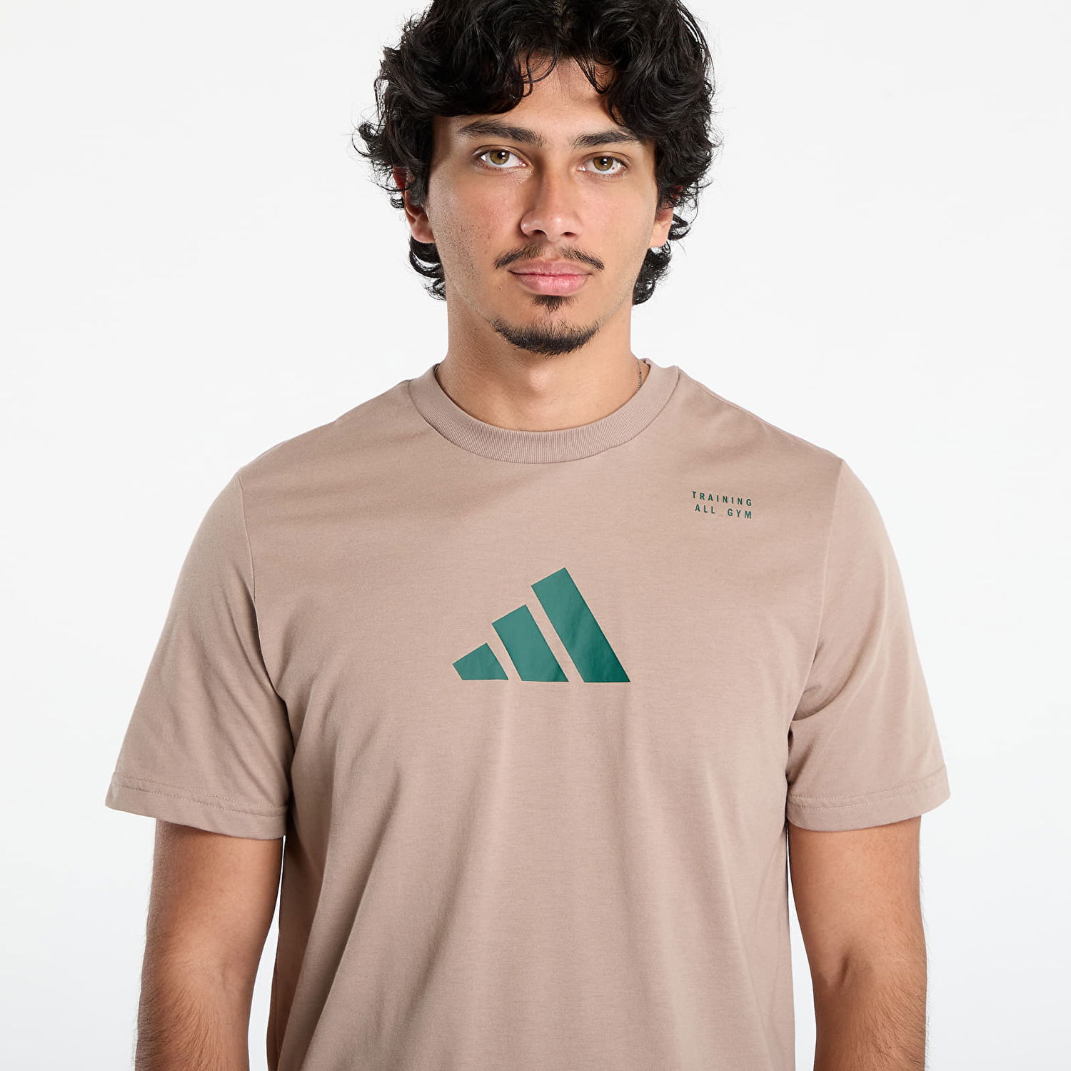 Tričko adidas Performance adidas CLIMACOOL Training Graphic Tee Béžová | JM8977, 1