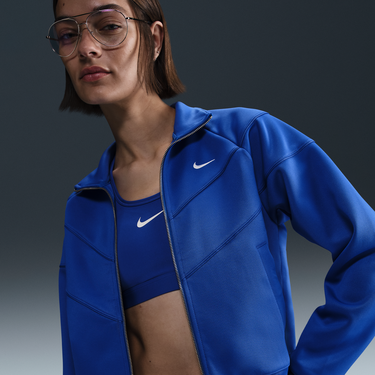 Bunda Nike Sportswear Windrunner Knit Jacket Modrá | HJ0975-405, 1