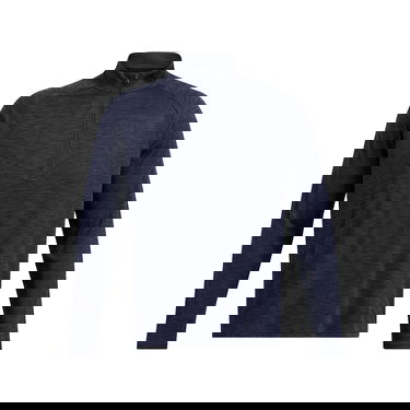 Mikina Under Armour UA Tech Textured Long-Sleeve 1/2 Zip Navy | 1382797-410, 2