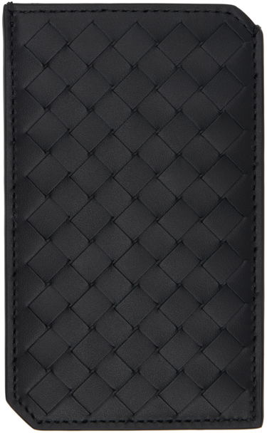 Peňaženka Bottega Veneta Vertical Card Holder Čierna | 796963 V4LQ1 1000, 1