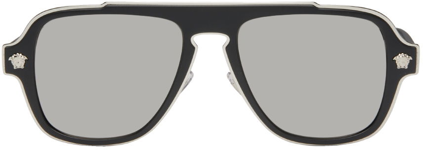 Slnečné okuliare Versace Medusa Retro Charm Sunglasses Čierna | 0VE2199 10006G, 0