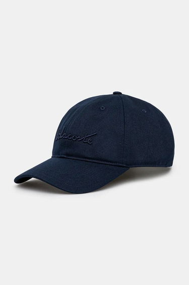Šiltovka Lacoste Cotton Baseball Cap with Logo Modrá | RK7592, 0