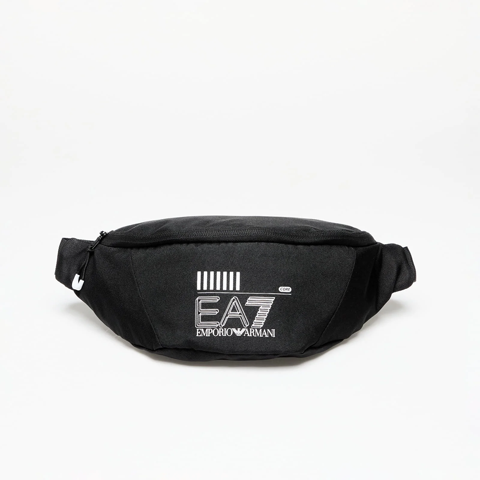 Hip pack EA7 Unisex Sling Bag Black/ White Logo