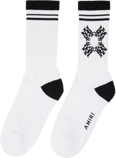 Ponožky AMIRI MA Quad Socks Biela | AMACSK1013, 1