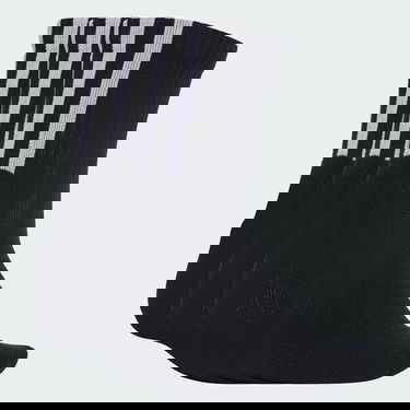 Ponožky adidas Performance Quarter 3 Back Stripes Socks - 3 Pairs Čierna | JV7426, 0