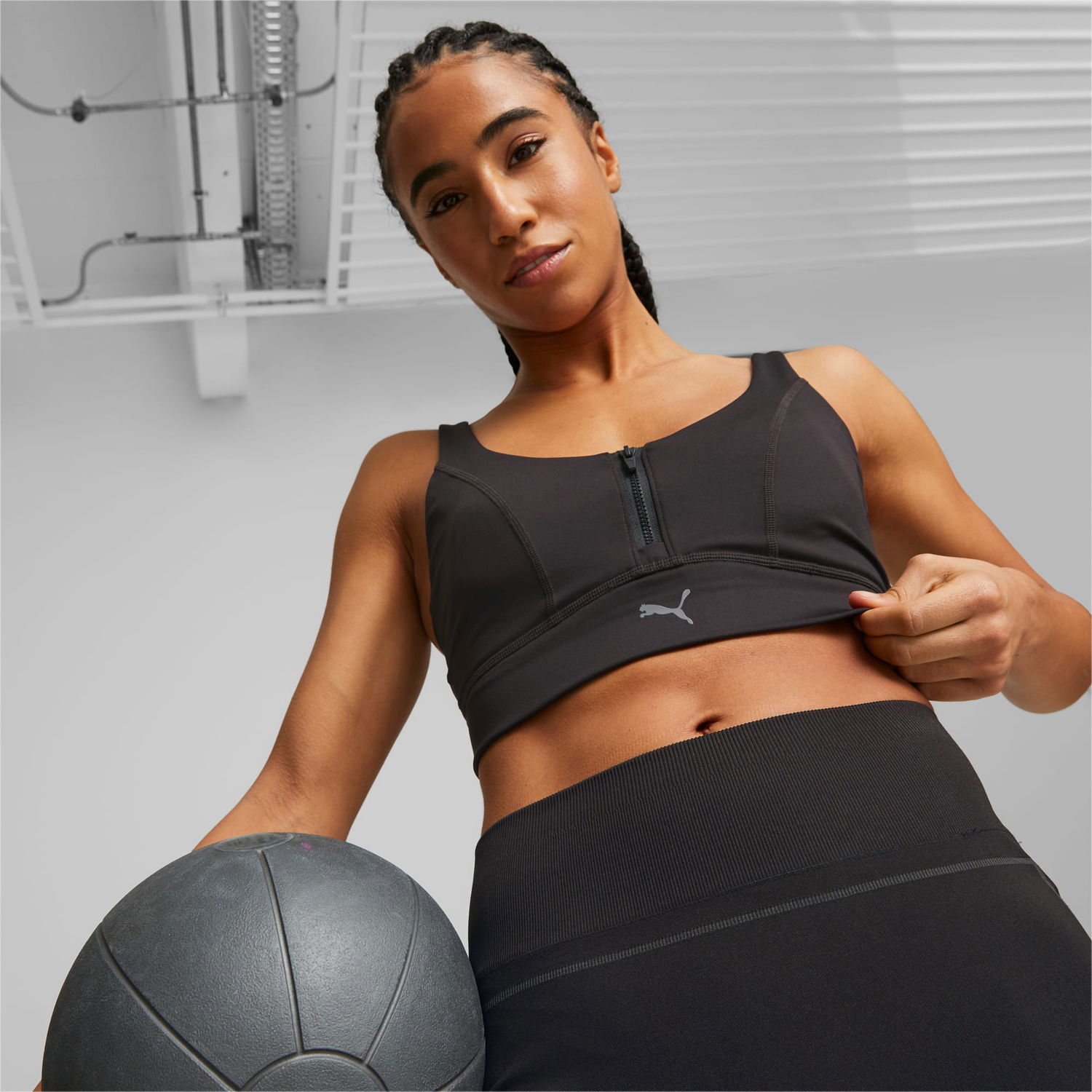 Podprsenka Puma Reggiseno Eversculpt Uplift Čierna | 523264_01, 0