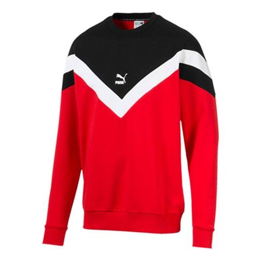 Sveter Puma Puma Knit Pullover Červená | 595953-11, 0