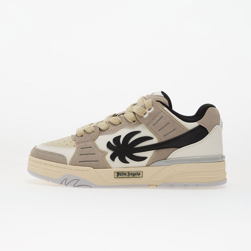 Tenisky a topánky Palm Angels Venice Suede Sneakers White/ Medium Grey Béžová | PMIA101C99LEA0010106