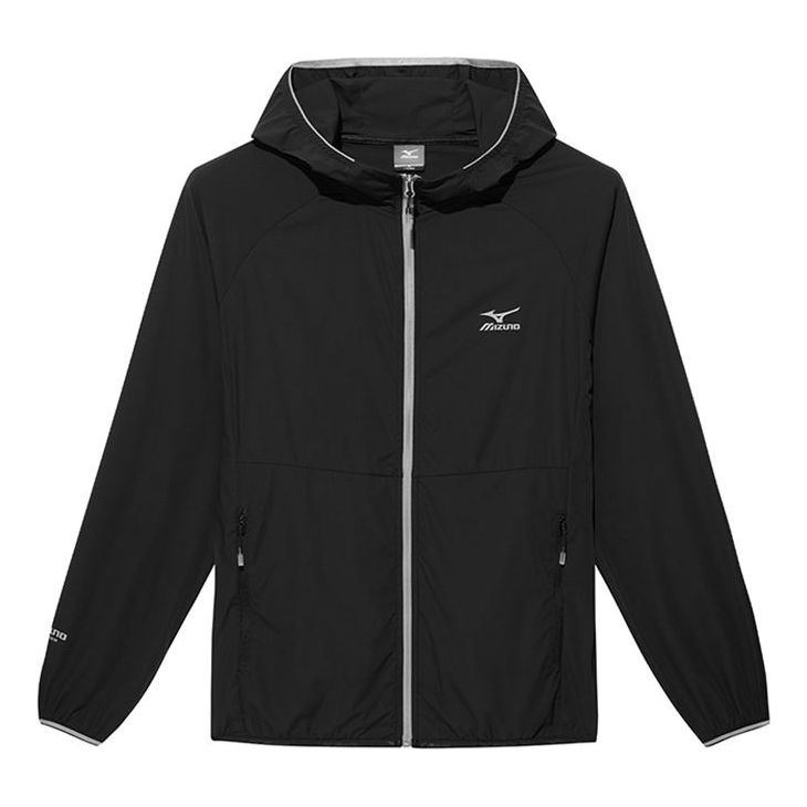 Vetrovka Mizuno Outdoor Jacket Čierna | A2CE3125