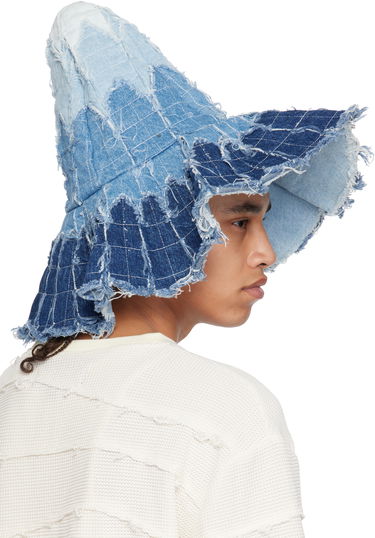 Klobúk Who Decides War Who Decides War Highest Point Denim Bucket Hat Modrá | 1341550008SS25, 2