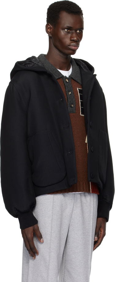 Bomber bunda JW Anderson JW Anderson Hooded Blouson Jacket Čierna | JK0373-PG1679, 1