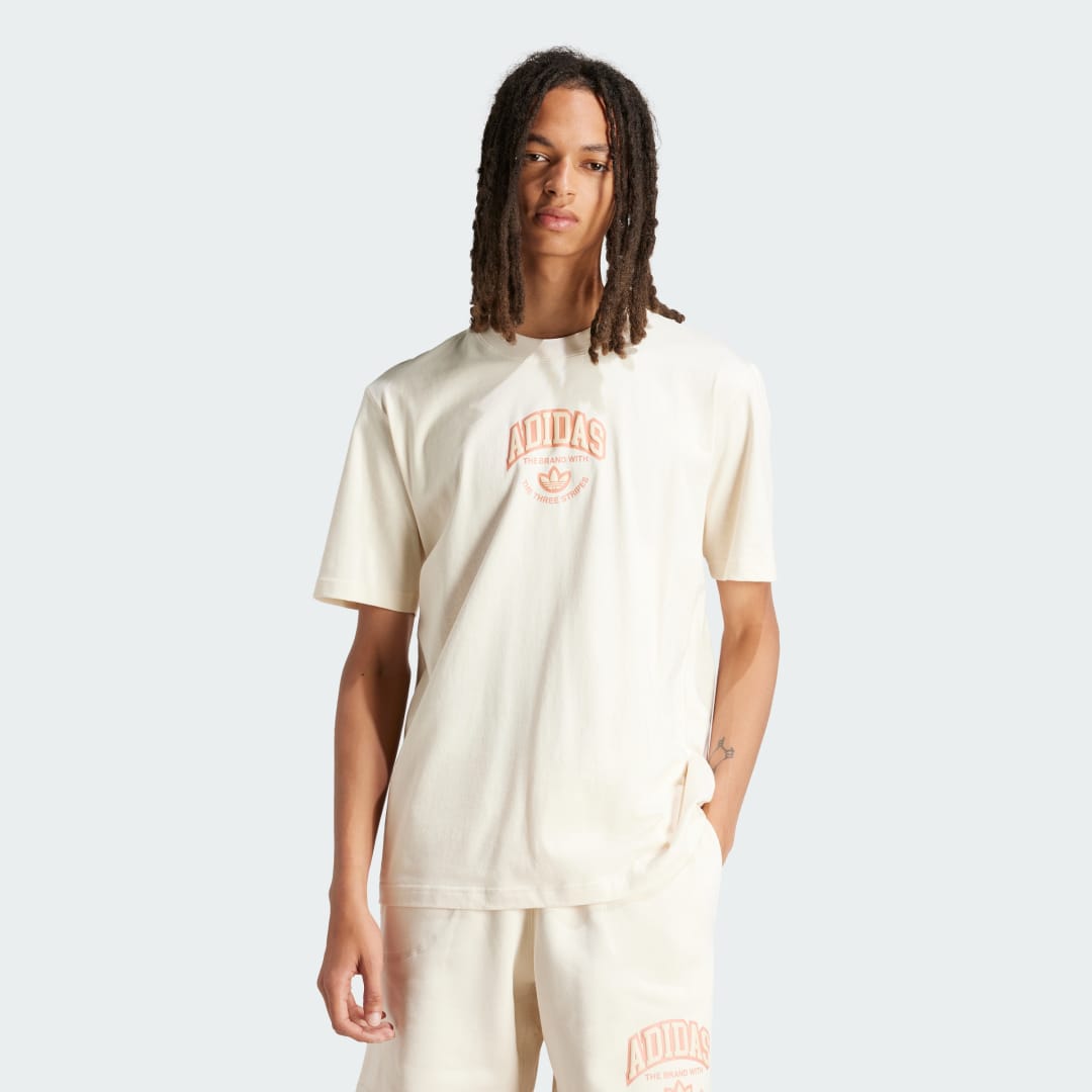 Tričko adidas Performance VRCT Short Sleeve T-Shirt Biela | IS0186, 1