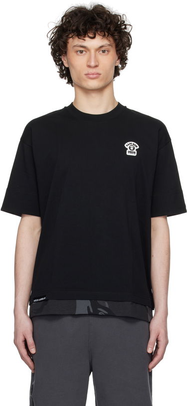 Tričko AAPE by A Bathing Ape AAPE by A Bathing Ape Fancy Main T-Shirt Čierna | AAPTEM1652XXNBKX, 0