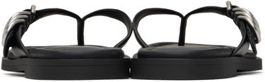 Starostlivosť o obuv rag & bone Rag & Bone Gia Leather Thong Sandals Čierna | WFF25SF1003LE03, 1