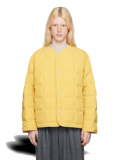 Bunda Jil Sander Collarless Down Jacket Žltá | J47AF0125_J74276