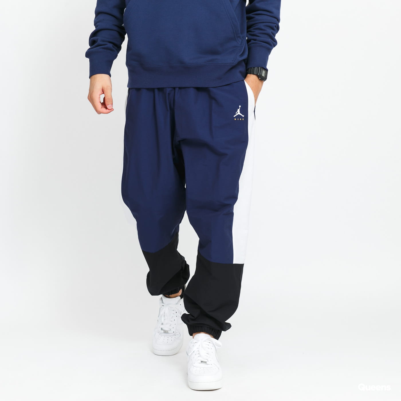 Nohavice Jordan M J Jumpman Woven Navy | DA7237-410, 0