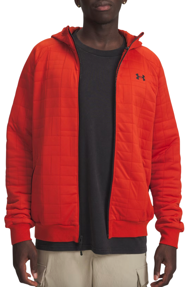 Bunda Under Armour Unstoppable Quilted Hooded Full-Zip Jacket Červená | 6003869-842, 0