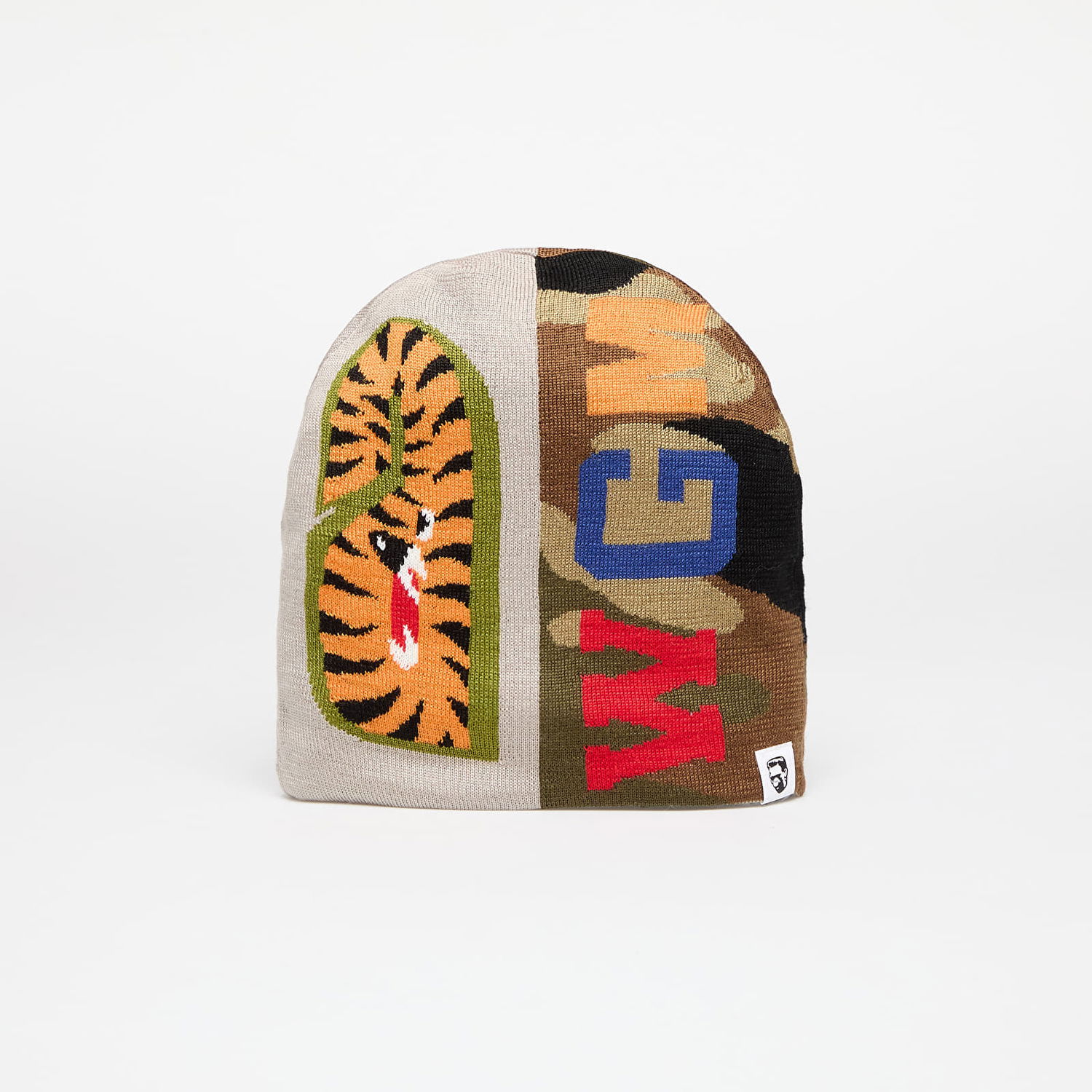 Kulicha BAPE Shark Knit Hat Béžová | 001HTK701006M GRA, 1