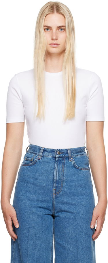 Tričko TOTEME TOTEME Classic T-Shirt Biela | 243-WRT0411-FB0094, 0