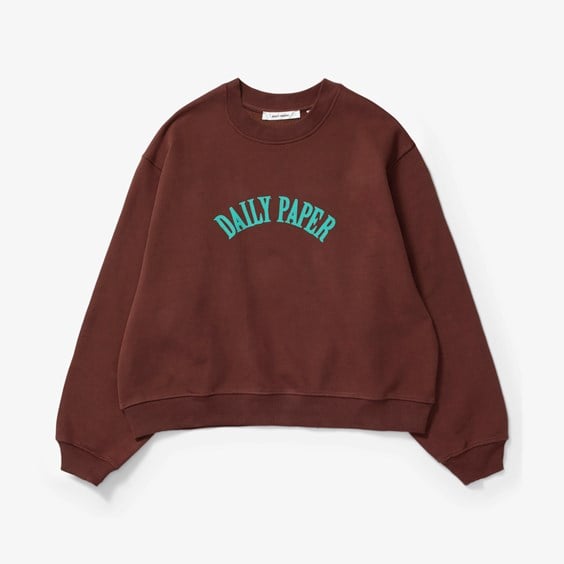 Mikina DAILY PAPER Hoku Sweater Vínová | 2223021, 0