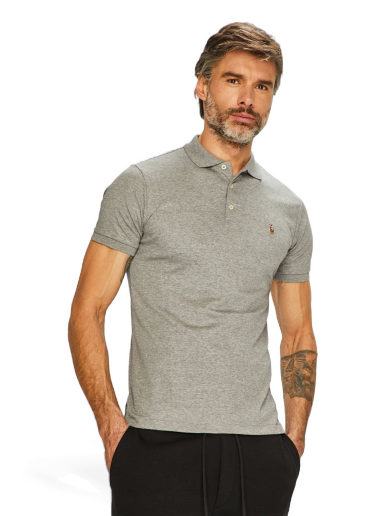 Polo tričko Polo by Ralph Lauren Polo Shirt Šedá | 710685514005