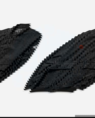 Bunda Cav Empt Overdye Cord Button Jacket Čierna | CES28JK16 CHARCOAL, 0