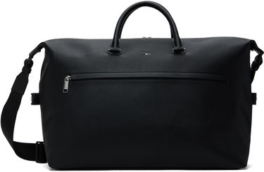 Cestovná taška BOSS BOSS Embossed-Logo Duffle Bag Čierna | 50548041, 0