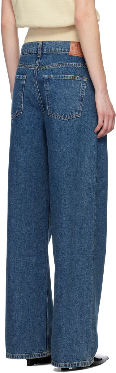 Džínsy Anine Bing Anine Bing Manon Wide Leg Jeans Modrá | A-06-10617-WHD47, 2