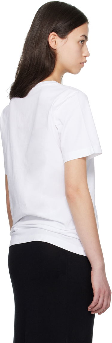 Tričko Marni Marni Brushed Rose Cotton Jersey T-Shirt Biela | THJE0293PA USCX64, 2
