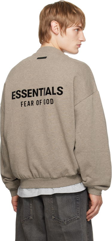 Sveter Fear of God Fear of God ESSENTIALS Fleece Crewneck Sweatshirt Hnedá | 192HO246269F, 2