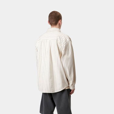 Košeľa Carhartt WIP Carhartt WIP Hendry Striped Shirt Jacket Biela | I034827_6, 2