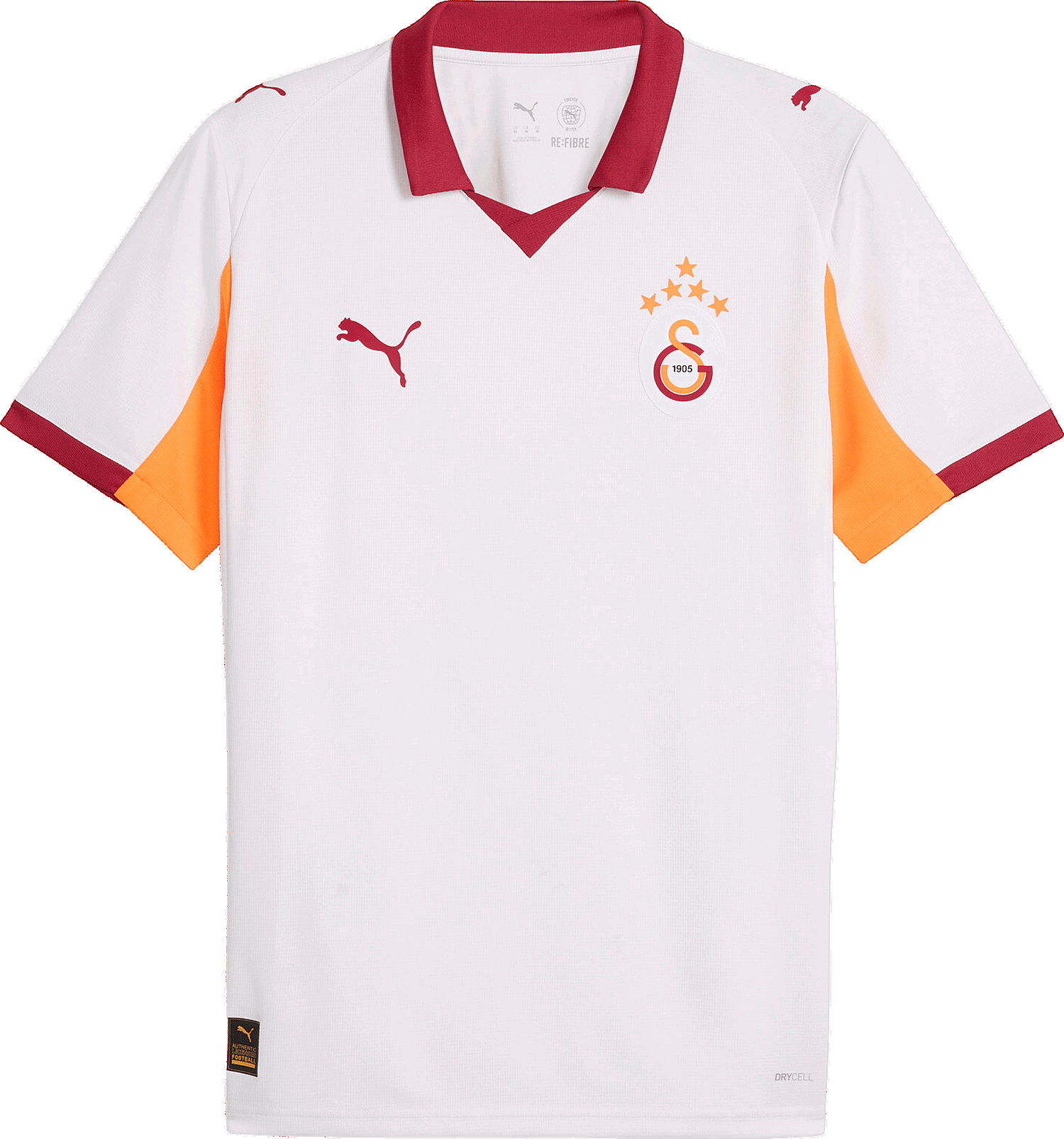 Dres Puma Galatasaray Away Football Jersey Replica w/o sponsor with Star 2025/26 DRYCELL Vínová | 948994-02, 0
