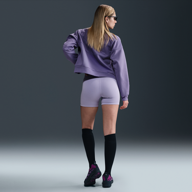 Bomber bunda Nike Sportswear Classic High-Waisted Cycling Shorts Fialová | HJ1019-533, 4