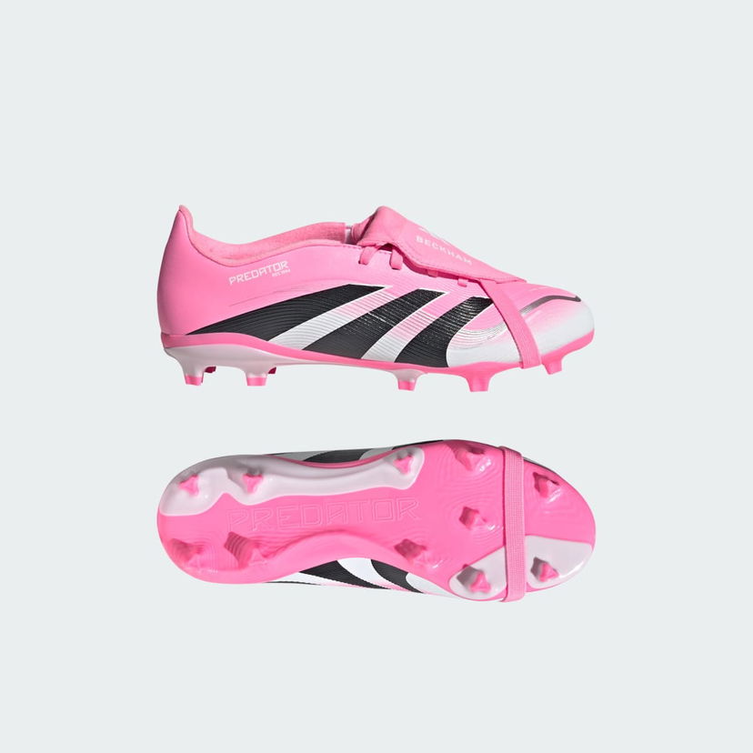 Tenisky a topánky adidas Performance Predator League Fold-Over Tongue Firm Ground Ružová | JP9917