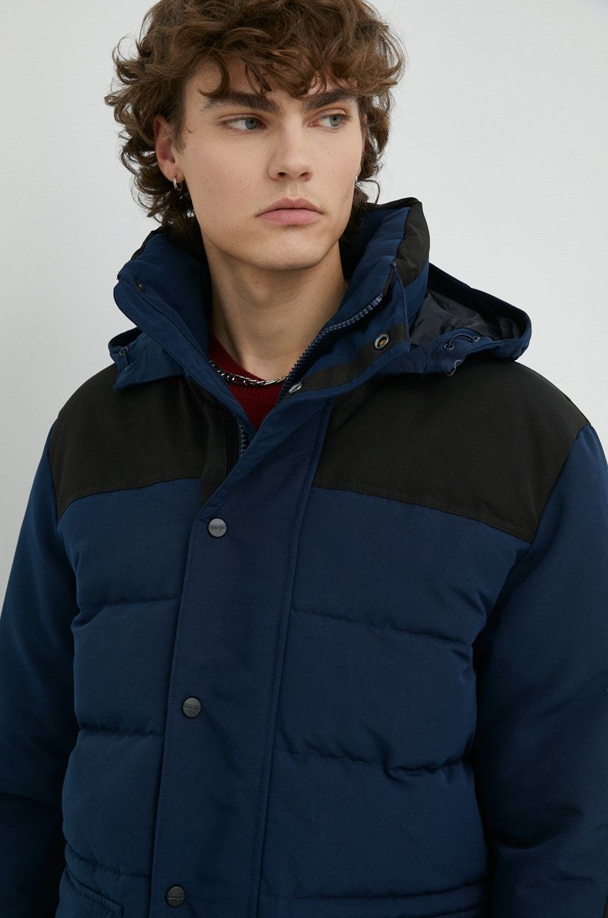 Parka Wrangler Bodyguard Jacket Navy | W4B2WW114, 0