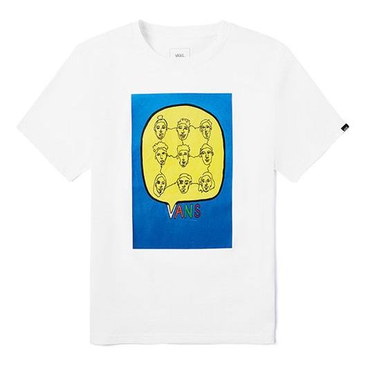 Tričko Vans Artist Crossover Series Graphic T-Shirt Biela | VN0A4RATWHT, 0
