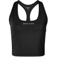 SR Bold Sports Cropped Tank Top