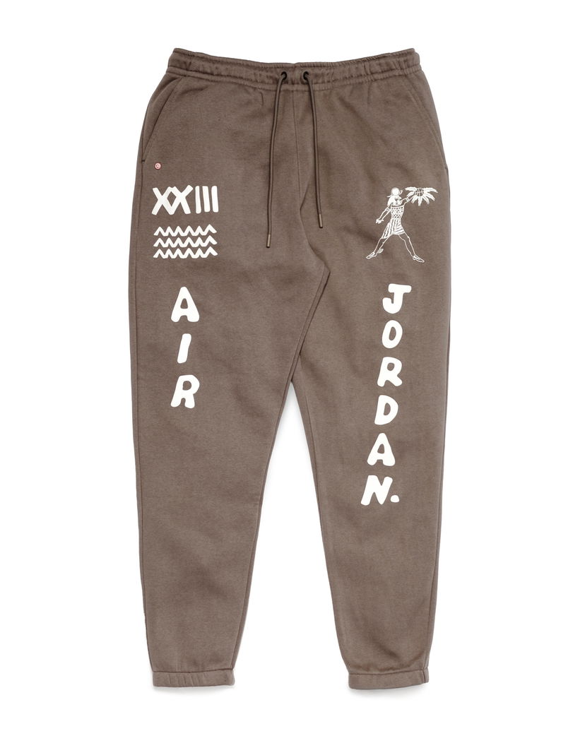 Tepláky Jordan Jordan x Umar Rashid Artist Series Flight Sweatpants Hnedá | DV7569-274