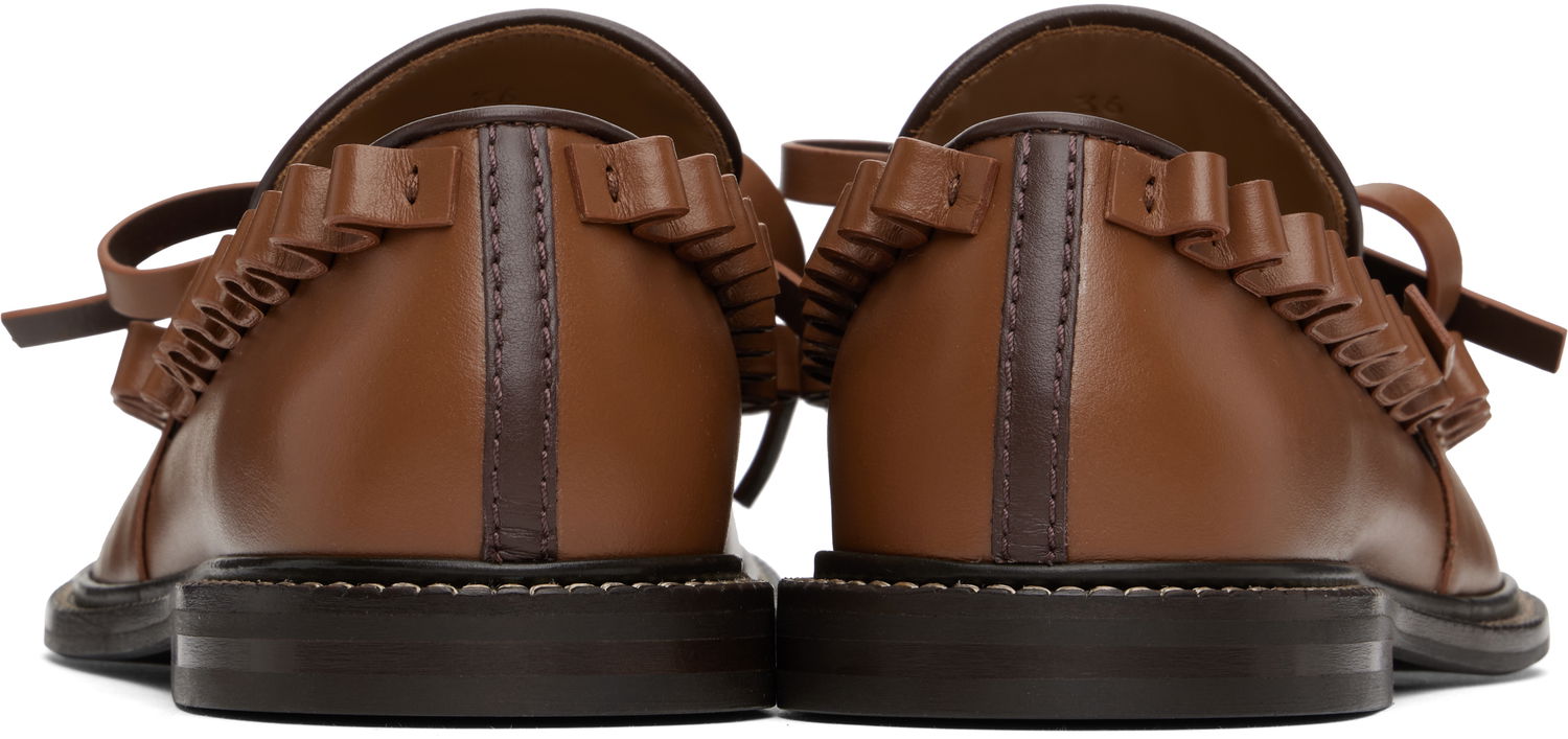 Tenisky a topánky JW Anderson JW Anderson Ruffle Loafers Hnedá | FW0167-LA0323, 1
