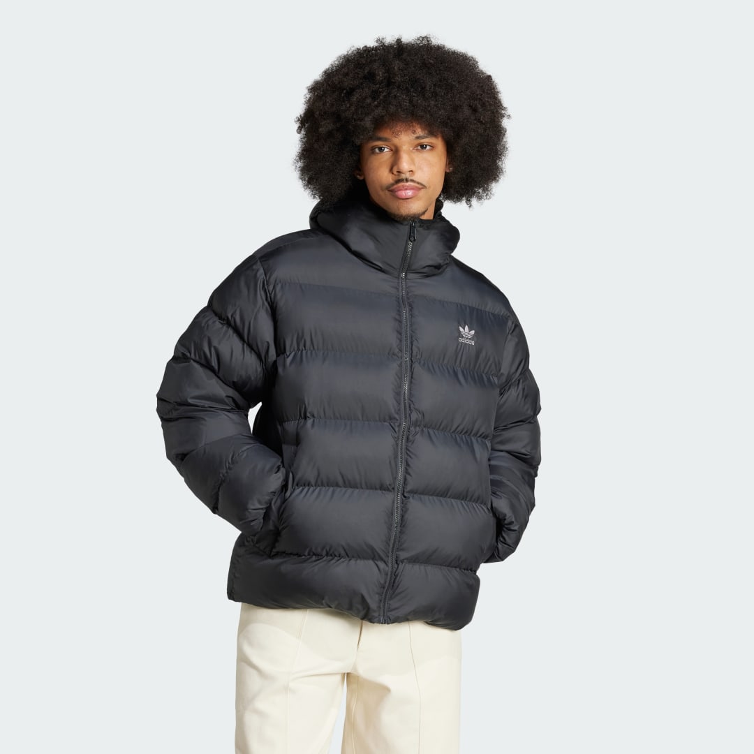 Tonal Hooded Puffer Jacket