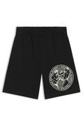 Cotton-Terry Shorts with Boxing Academy Graphic